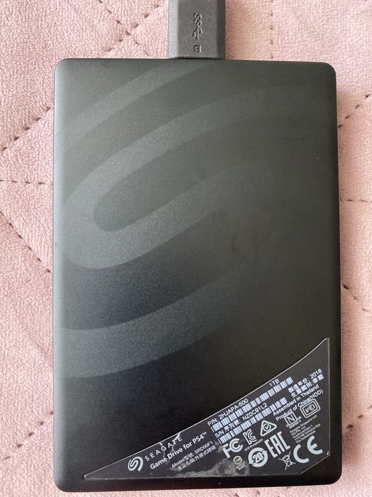 Жесткий диск внешний Seagate Game Drive for PlayStation 4 1TB USB 3.0 Black