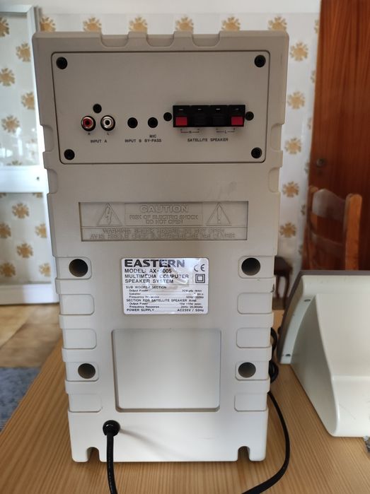 Colunas + subwoofer Eastern