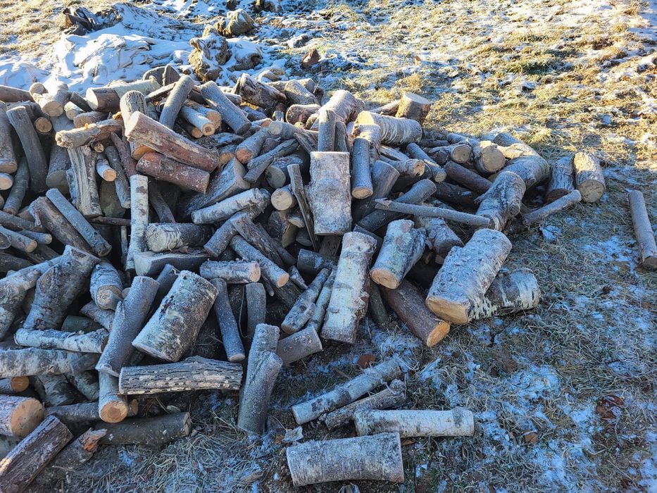 Drewno opałowe 1100zl całe auto buk dąb sosna mieszane suche