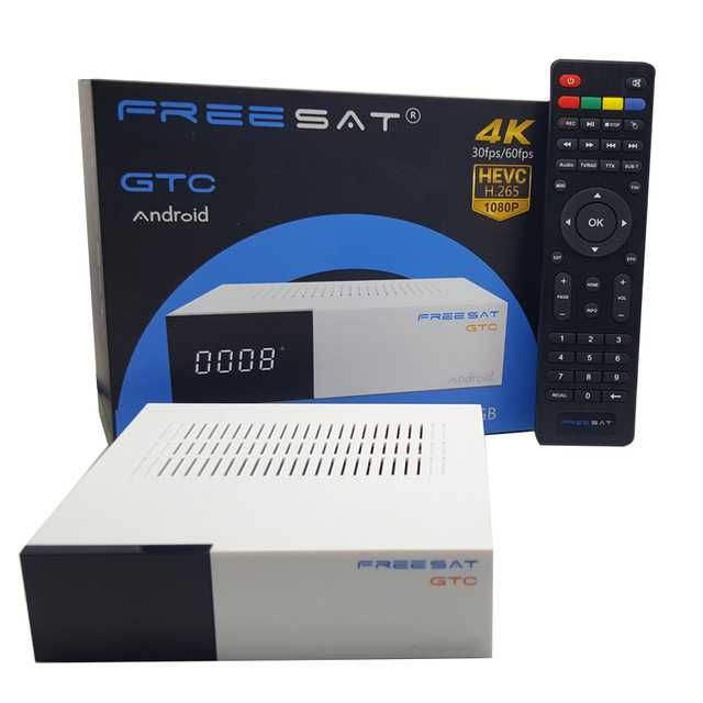 4K COMBO Receiver (DVB-T2 / S2 / C ISDB-T Android 6.0) 2GB/16GB ANDROID TV