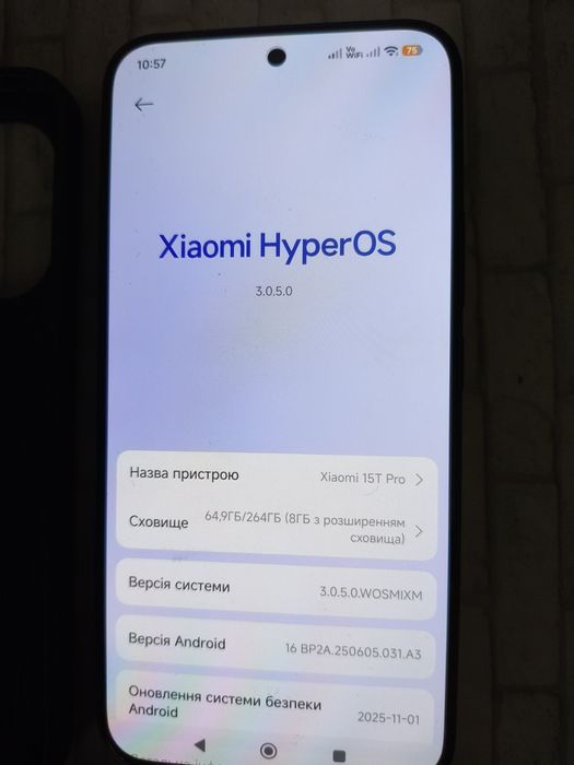 Xiaomi 15T PRO 12/256 Black ціна вказана без олх доставки