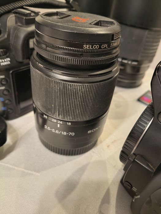 Sony A200 x2 , 3 obiektywy