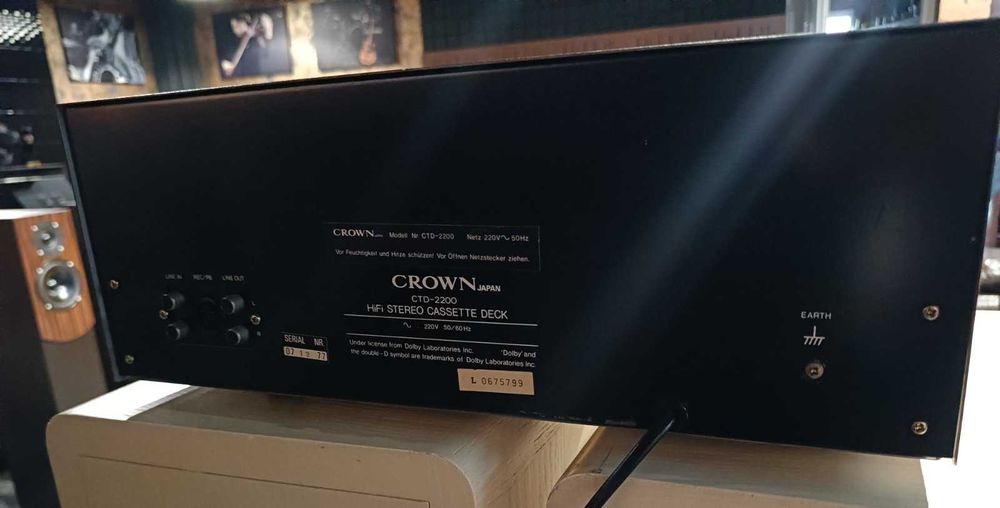 Nikko Crown CTD-2200 касетна дека