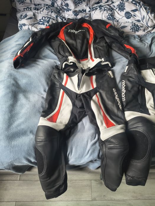 Kombinezon dwuczęściowy motocyklowy REBELHORN 54