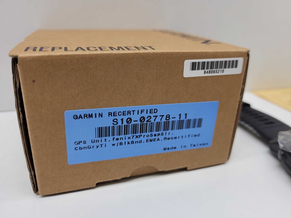 Zegarek sportowy Garmin Fenix 7X Pro Sapphire Solar czarny JAK NOWY !