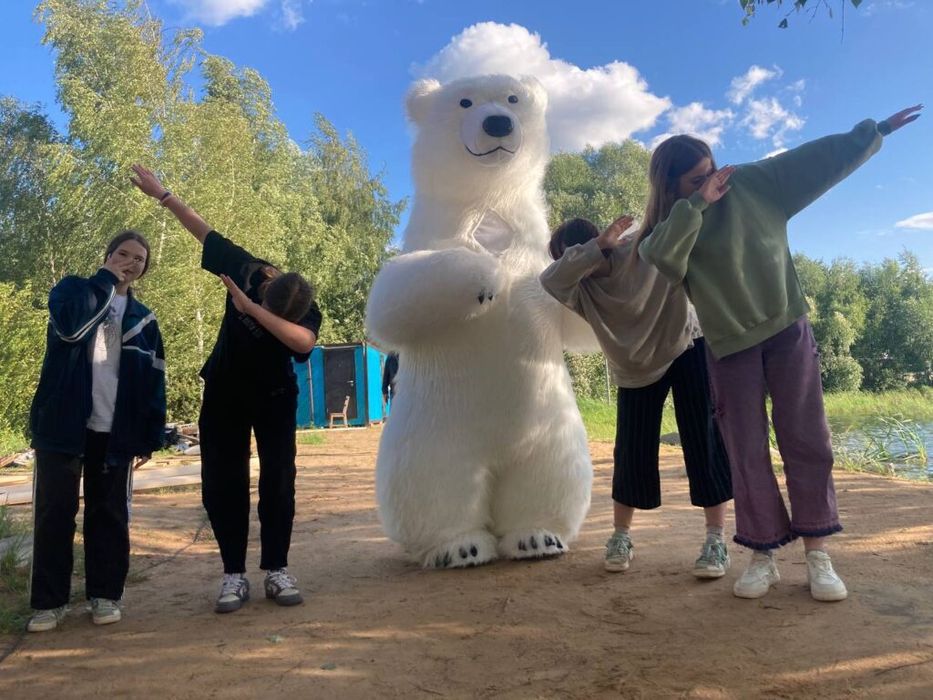 Большой Белый Мишка Харьков день рождения Великий Білий Мішка Харків