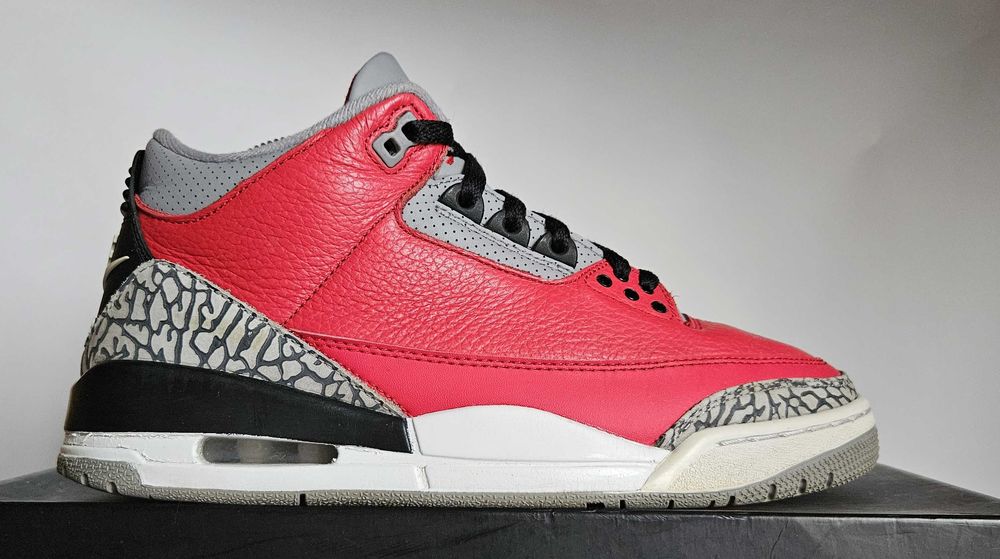 Air Jordan 3 SE Unite Red Cement 2019 8.5US/42EUR/26.5CM