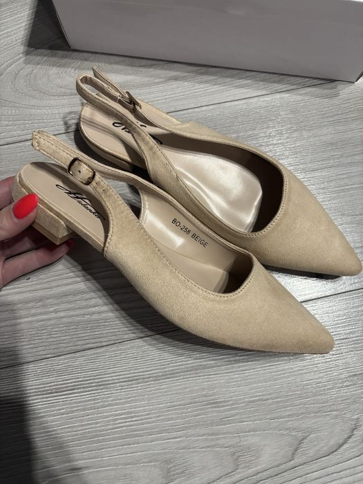 Buty damskie balerinkowe