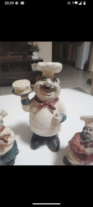 Kolekcjonerskie figurki szefów kuchni