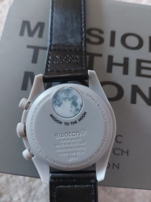 Swatch omega moon