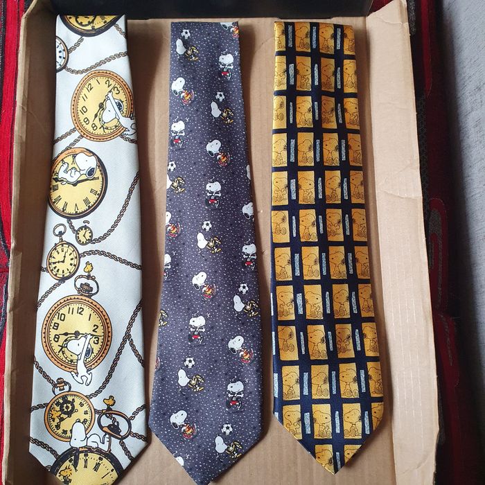 Zestaw krawatów Snoopy kreskówka (k-10) OK