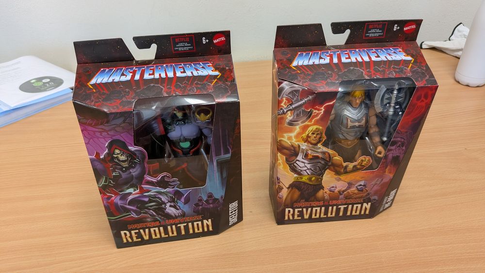 Pack de Figuras He-Man Masterverse Novas e Seladas