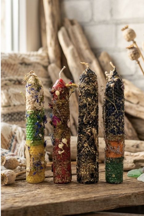 Програмные свечи из натурального воска