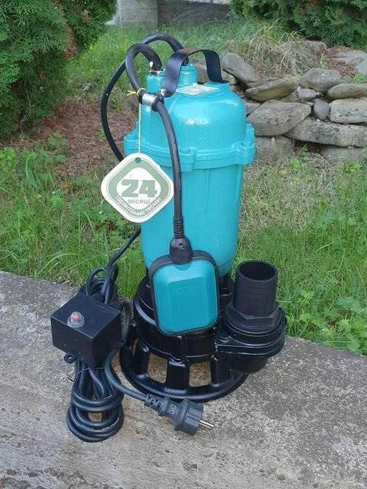 насос з фрезою фекальний дренажний для вигрібних ям та каналізації