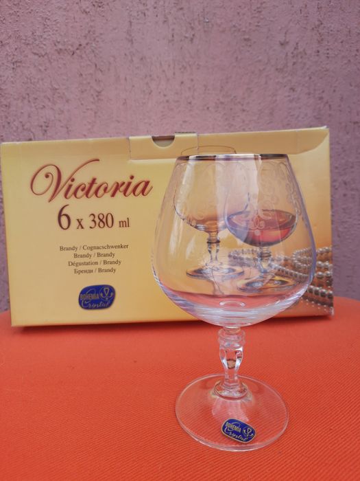 Бокалы для брэнди,богемия.