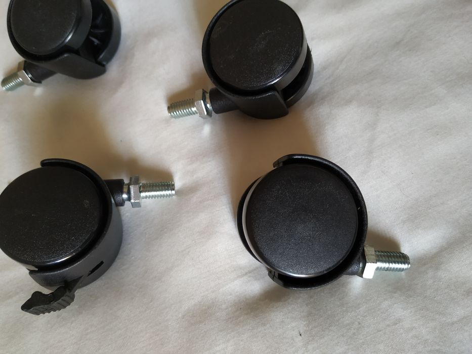 Rodas para móveis rosca M6