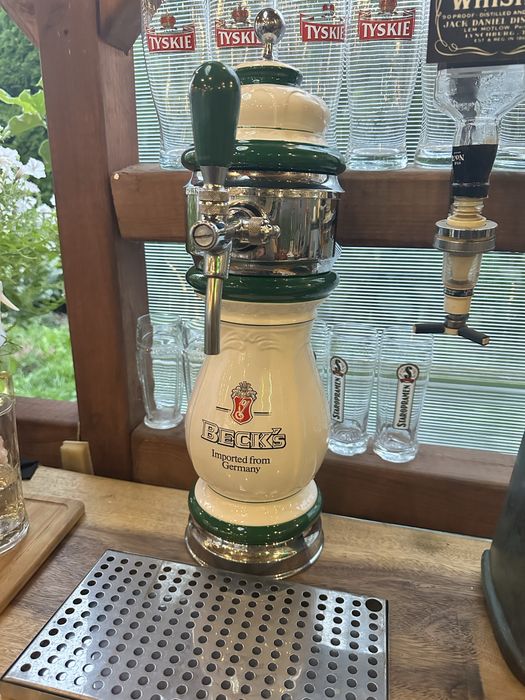 Nalewak ceramiczny do piwa Becks. REZERWACJA !!!