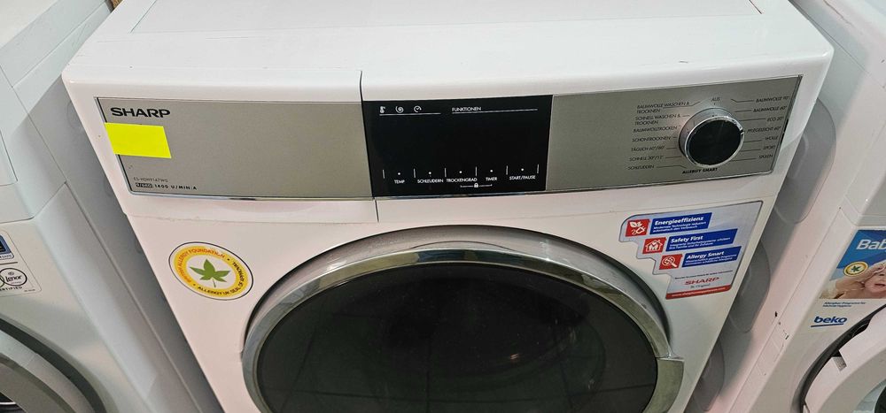 Pralko-suszarka Sharp ES-HDH9147W0 | 9/6kg | 1400obr. | gw3mce