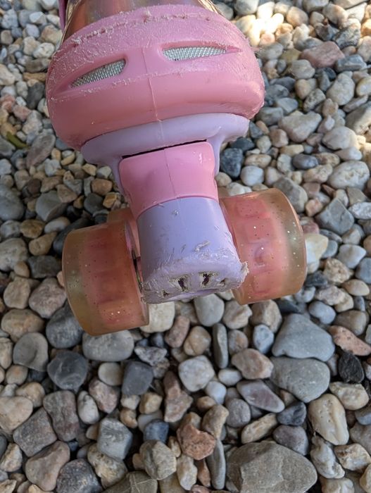 Patins de rodas com luzes tamanho ajustável ( 34-37)