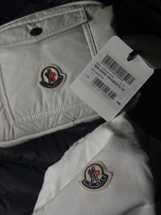 moncler new legere white lightweight bag оригинал