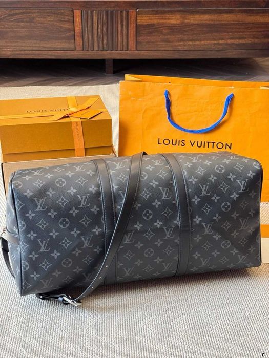 Louis Vuitton  Keepall 50,45 мужская сумка спортивная дорожная унисекс
