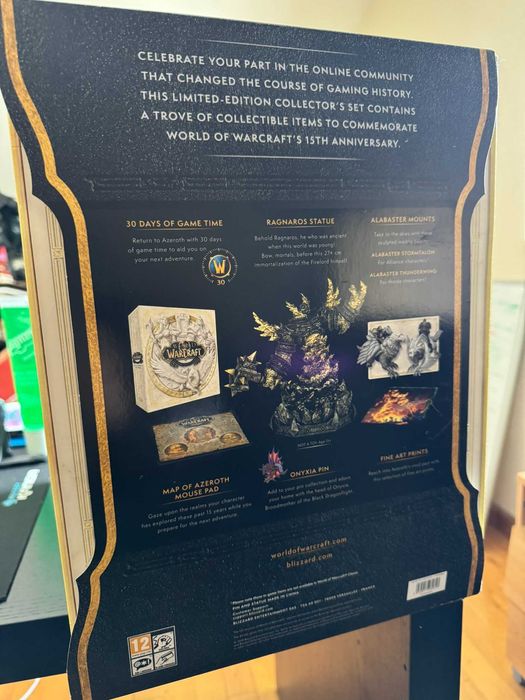 World of Warcraft Edição Limitada de Aniversario 15 anos