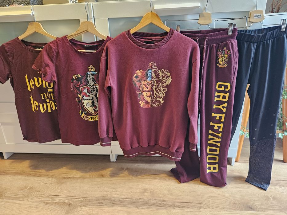 Zestaw ubrań x5  Harry Potter rozm.S