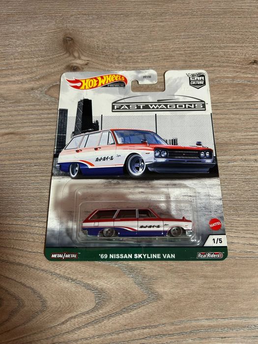Hot Wheels Premium Nissan Skyline Van Dodge Van VW Caddy SP2 Mercedes