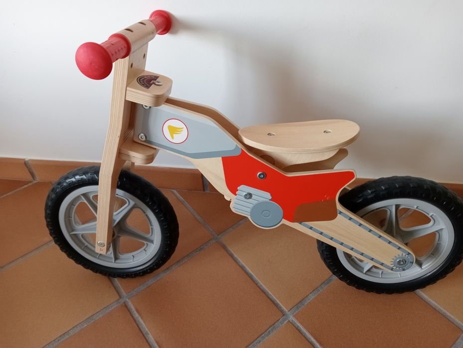 Bicicleta Madeira sem Pedais