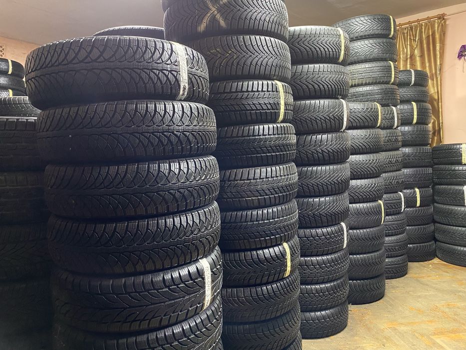 Шини з Німеччини 195/65 R 15 резина колеса комплект пара Літо Зима