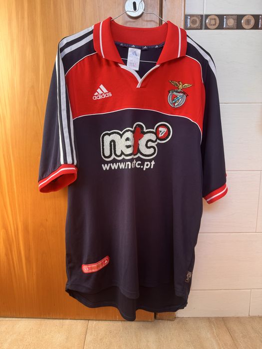 Camisola Benfica 00/01 Poborsky 7