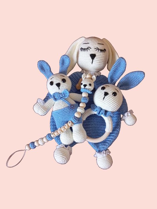 Prenda de Bebé em Amigurumi |Conjunto de croché, personalizável