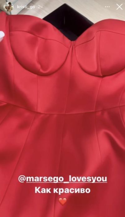 Marsego Роскошное атласное платье