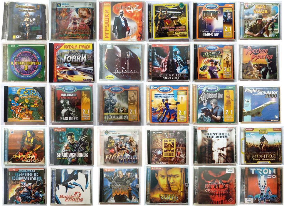 Коллекционные игры на CD
