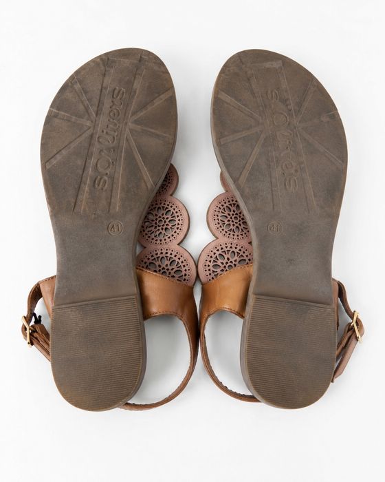 Sandały s. Oliver skórzane