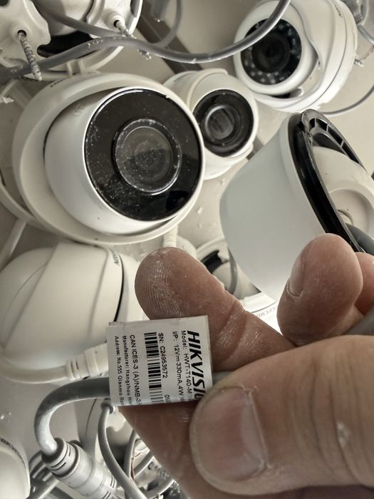 17 kamer hik vision i rejestrator, cały komplet