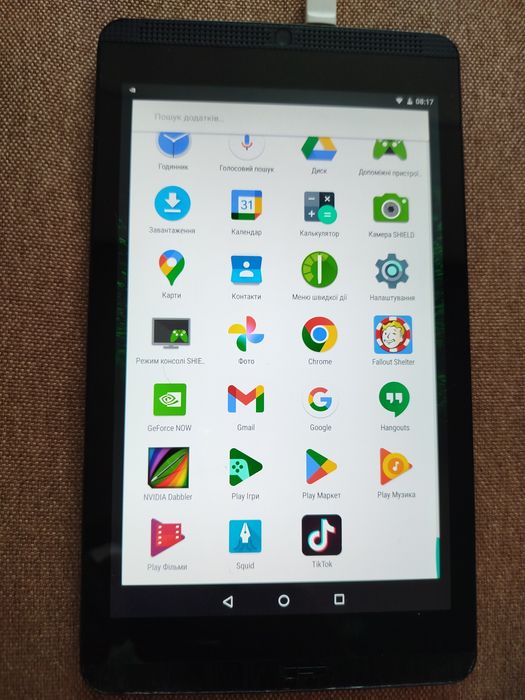 NVIDIA Shield Tablet K1  на базі Android/Mini-HDMI