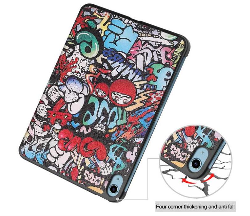 Etui Case na Apple iPad MINI 6 graffiti + GRATIS | WYPRZEDAŻ!