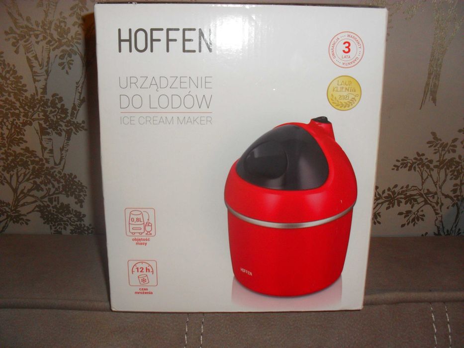 Urządzenie do robienia lodów Hoffen Nowe