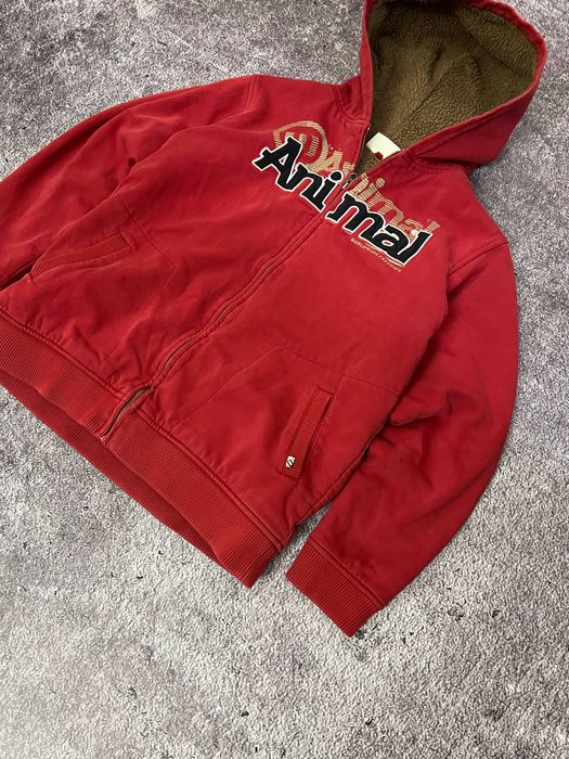 Fur zip animal зіпка з хутром мехом енімал скейтерська skate