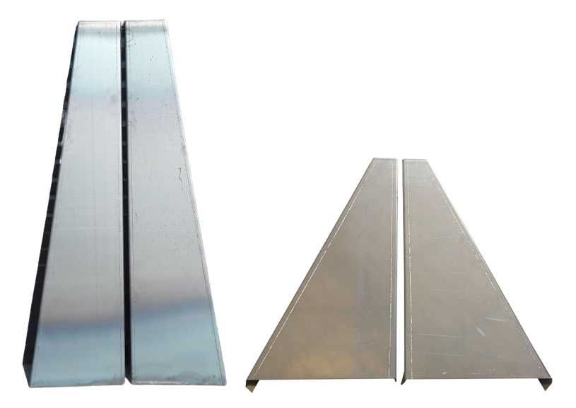 Reling Belka zakabinowa /ochronna aluminiowa wys. 1250mm Laweta Najazd