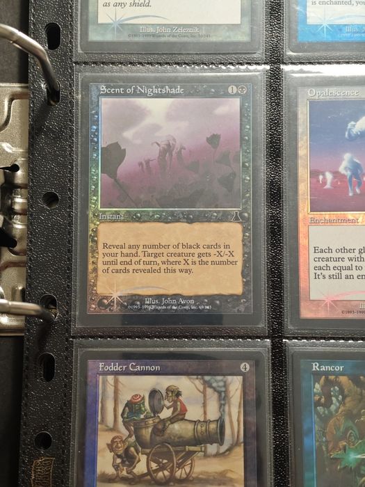 7 cartas FOIL Vintage - Urza's Destiny Magic the gathering