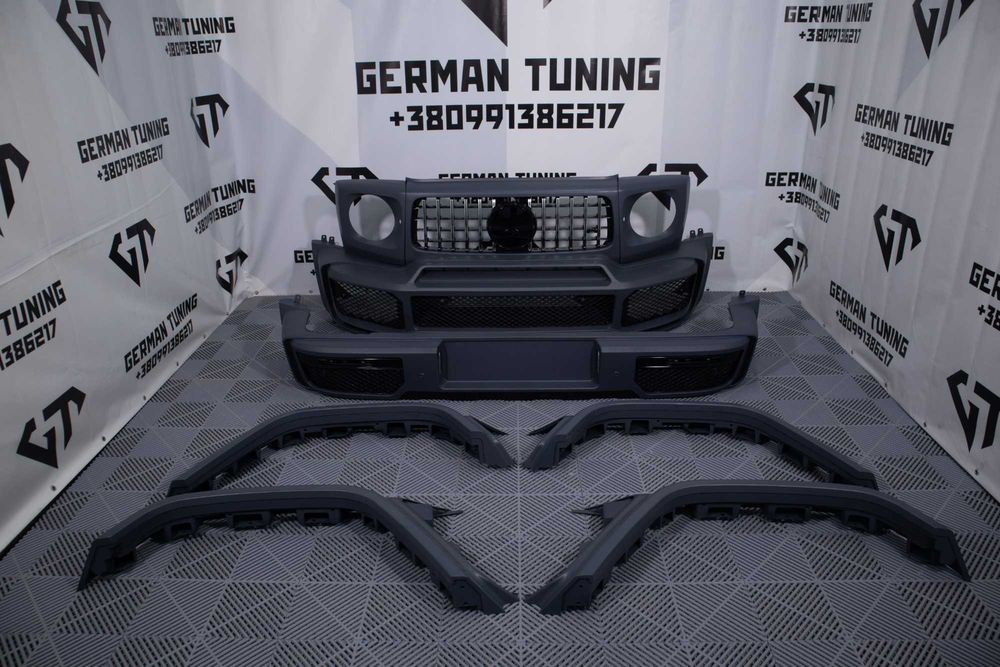 Комплект обвісу mercedes benz w464 w463a brabus widestar обвес гелик
