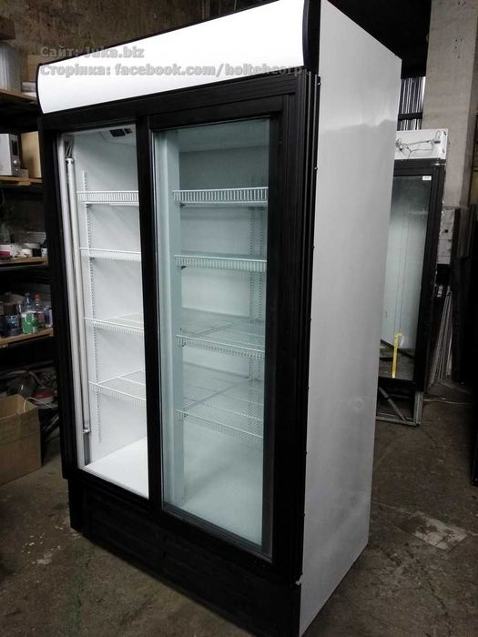 Холодильна шафа вітрина Inter 950 Білий + сервіс на місці!