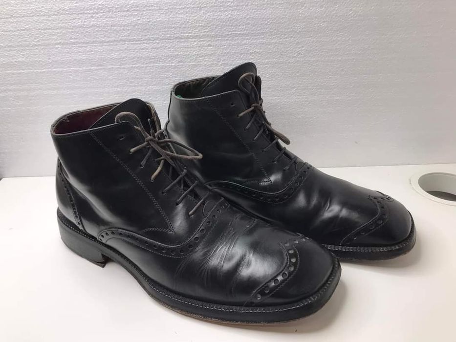 Buty meskie skórzane Hugo Boss Rozmiar 45,5