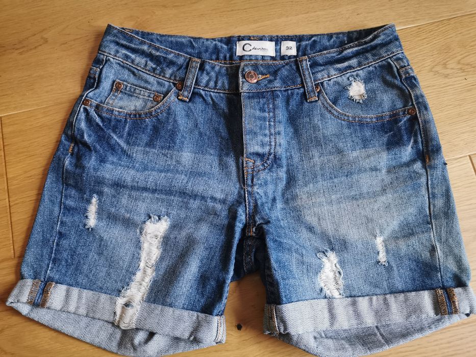 Spodenki jeansowe h&m 32