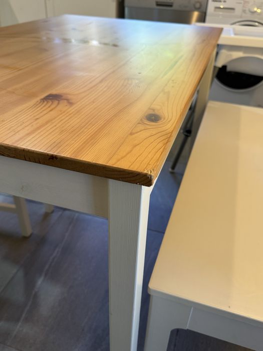 Conjunto mesa + 2 cadeiras + banco IKEA