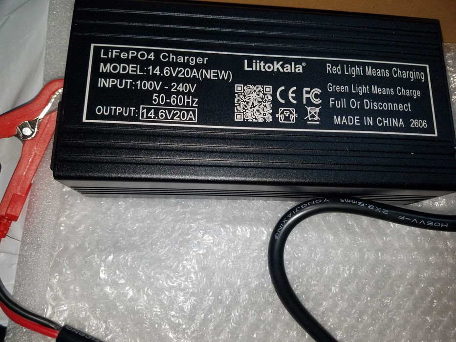 Зарядний пристрій Liitokala LiFePO4 14.6V 20A для акумуляторів