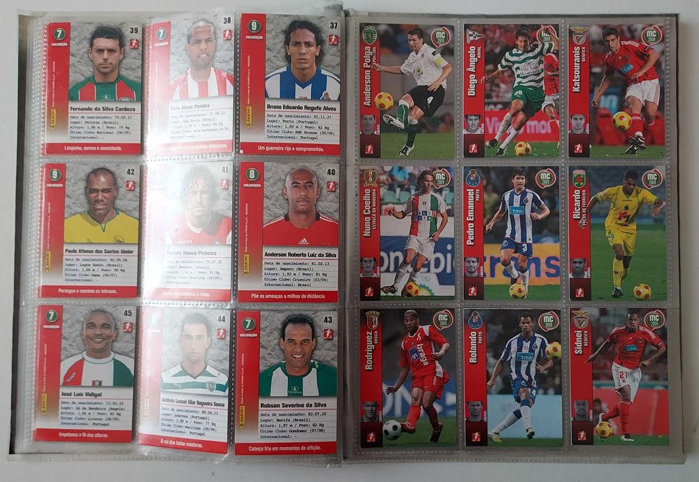 Panini Megacraques 2009 - álbum arquivador completo c/ Ronaldo