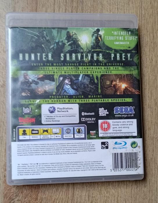 Gra PS3 Alien vs Predator